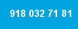 918 032 71 81